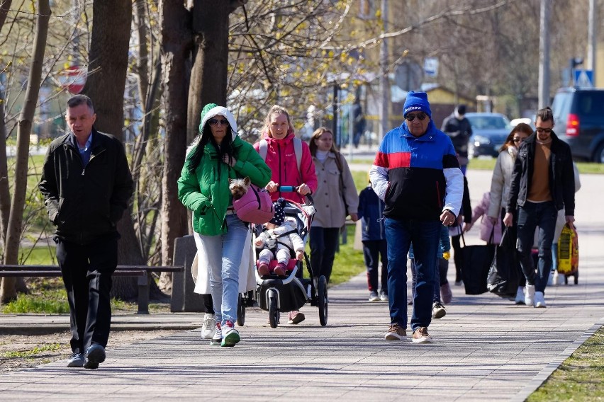 Gdańsk. Świąteczny spacer w Brzeźnie. 18.04.2022 r.