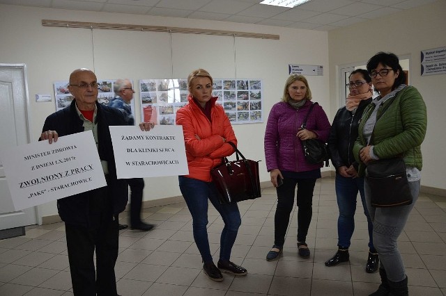 W poniedziałek ze starostą Danutą Krępą spotkały się pracownice Klinik Serca oraz przedstawiciel pacjentów Marian Gęborek. Spotkanie nie poprawiło im nastrojów.