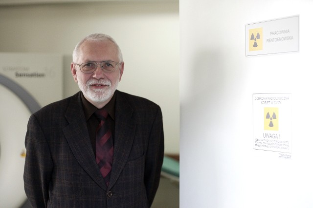 Prof. Andrzej Urbanik pracuje w Katedrze Radiologii Collegium Medicum UJ (na zdjęciu z 2011 roku).