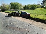 Wypadek w Godlewie Wielkim, gm. Nur. Dwa auta osobowe zderzyły się 2.05.2024