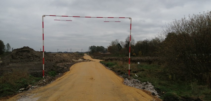 Na niektórych fragmentach dopiero formowane są przyszłe...