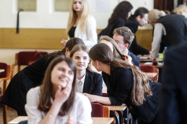 Matura z języka polskiego w II Liceum Ogólnokształcącym w Rzeszowie.