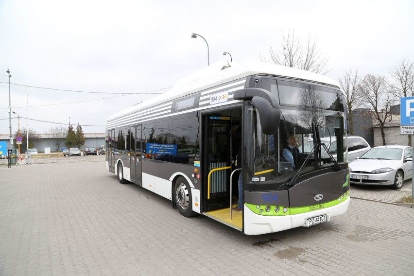 Autobus elektryczny Solaris Urbino na testach w KPKM...