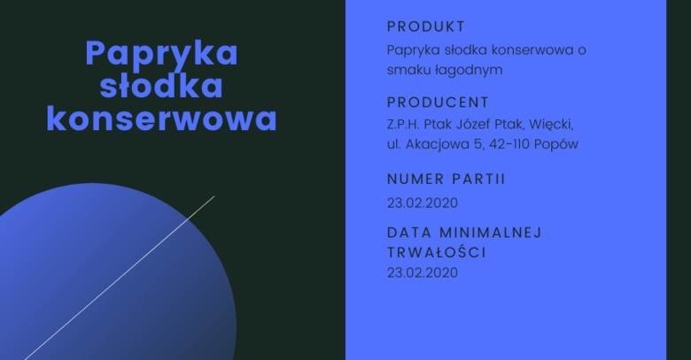 Te produkty zostały wycofane ze sprzedaży decyzją GIS. Zobacz najnowsze decyzje GIS [zdjęcia]