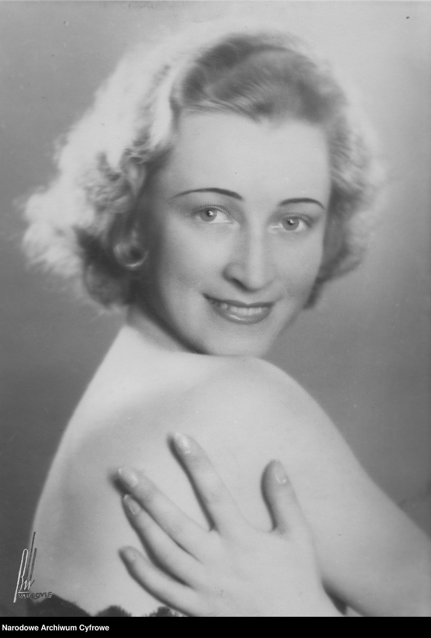 Maria Żabkiewiczówna, Miss Polonia 1934 (i kolejne 5 zdjęć)