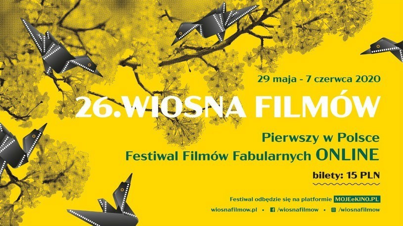 Włoszczowskie kino "Muza" wystartowało z platformą MOJEeKINO.PL. 29 maja rozpoczyna się festiwal Wiosna Filmów