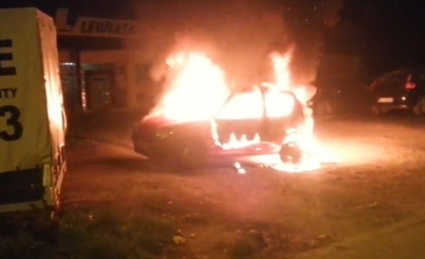 Trzy auta spłonęły w Rudzie Śląskiej