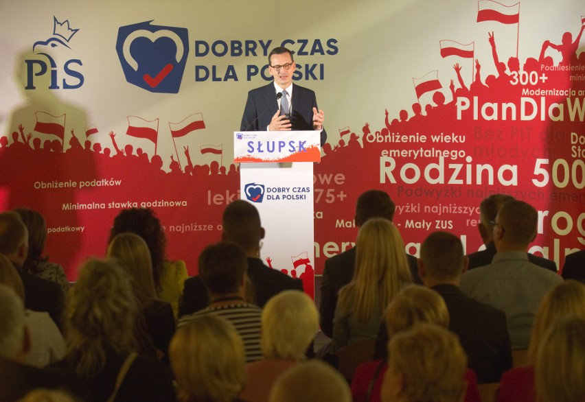 Premier Mateusz Morawiecki w Słupsku