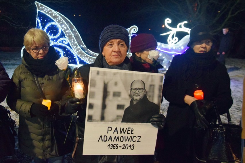 Ciche spotkanie Obywateli Stargard. "Prezydenta Adamowicza zabiła mowa nienawiści"