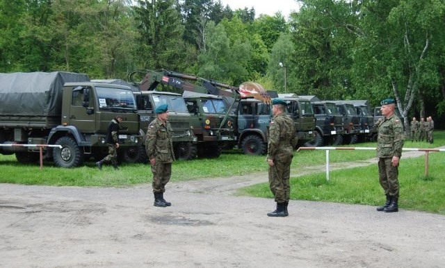 Żołnierze na razie nie zabrali ze sobą do Mieszkowic specjalistycznego sprzętu.