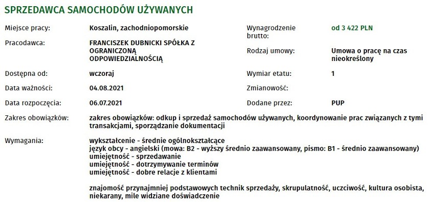 Myślisz o zmianie pracy? Szukasz pracy w Koszalinie? Sprawdź...