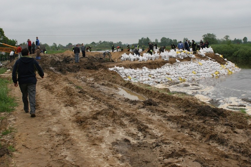 Powódź 2010 roku w gminie Gorzyce. Pierwsza fala - ZOBACZ ZDJĘCIA. Część 1