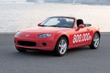 800 tys. Mazd MX-5