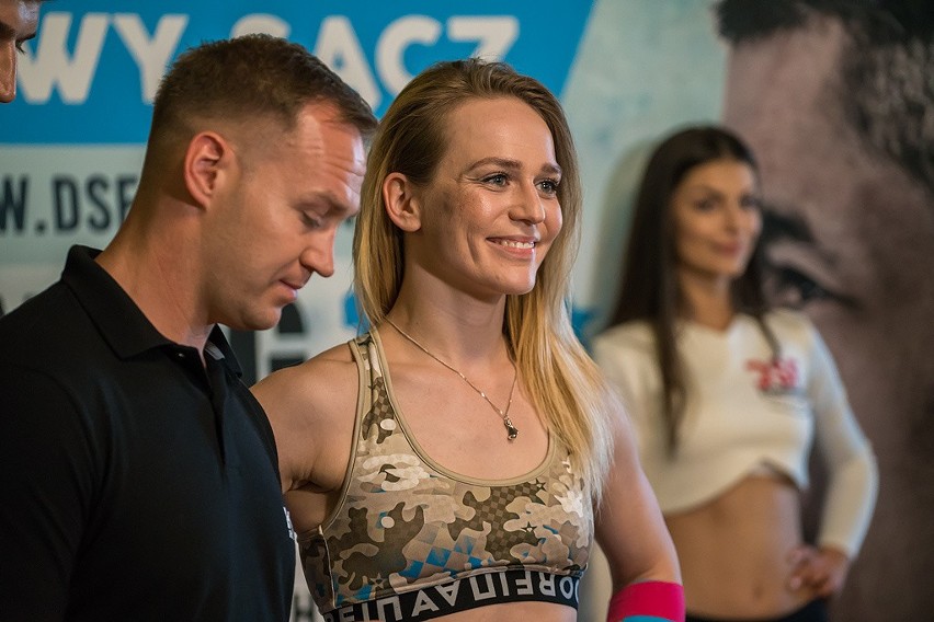 Ceremonia ważenia przed galą DSF Kickboxing Challenge 10