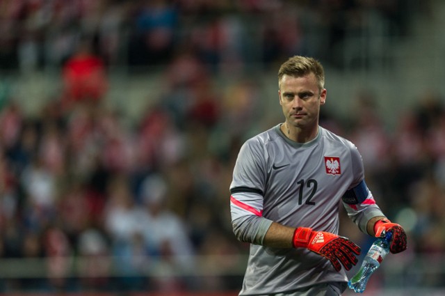 Artur Boruc zagra z numerem 65. Będzie kapitanem