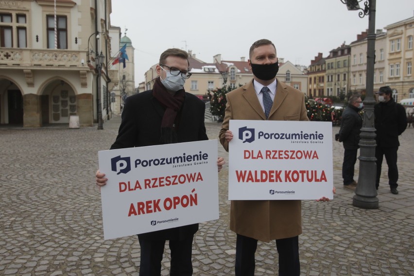 Porozumienie Jarosława Gowina prezentuje kandydatów na prezydenta Rzeszowa. To Arkadiusz Opoń i Waldemar Kotula