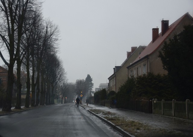 Tak dziś wyglądały chodniki w Szczecinku...