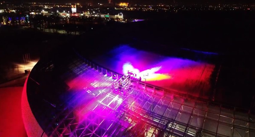 Tauron Arena w trakcie Światełka do Nieba