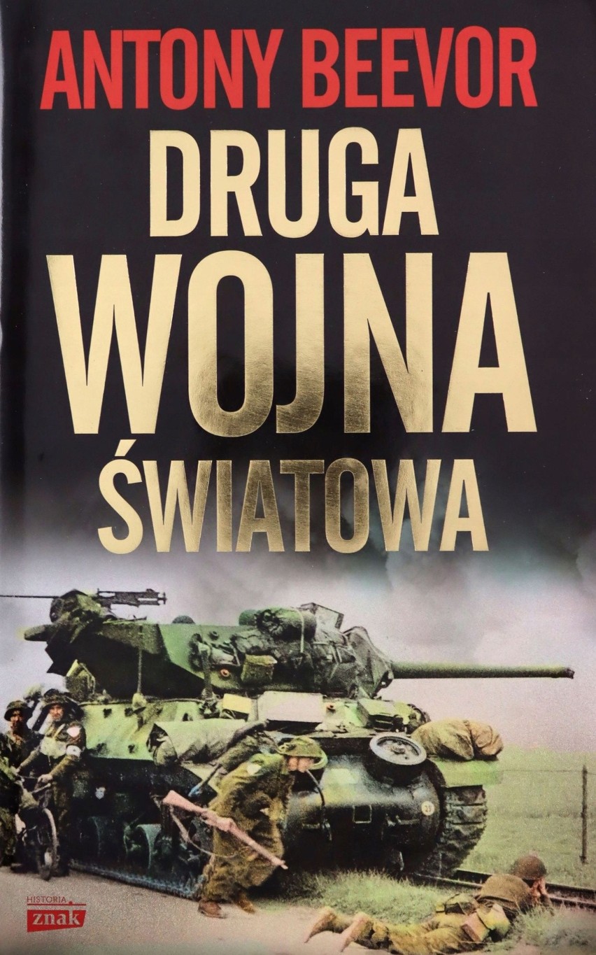 Książka Antony Beevora „Druga wojna światowa”.