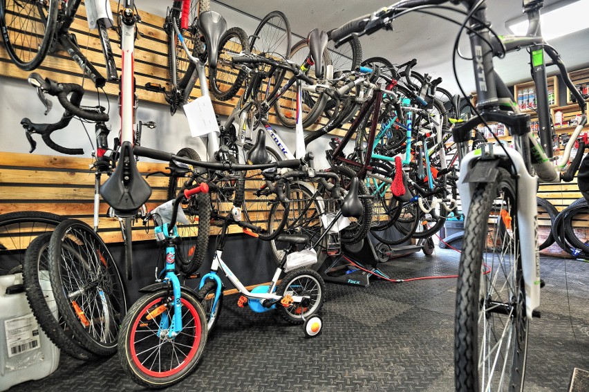 Bike-Team, kompleksowy serwis rowerowy, a także sprzedaż rowerów i akcesoriów 
