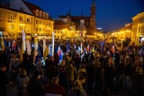 Białystok. "ZostajeMY w UE", czyli manifestacja w obronie Polski europejskiej (ZDJĘCIA) 