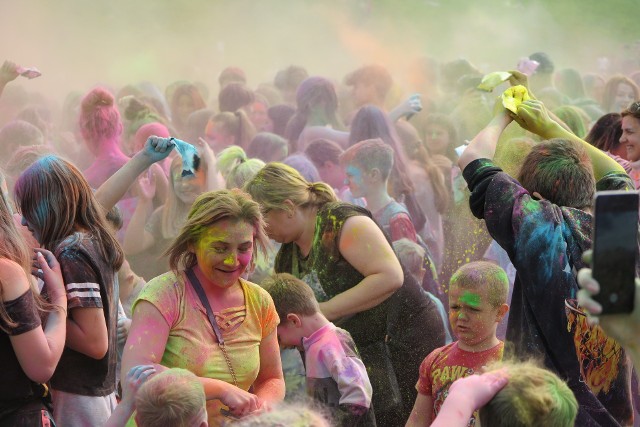 Opole jest jednym z 300 miejsc w Polsce, gdzie w tym roku odbędą się kolorowe imprezy "holi".