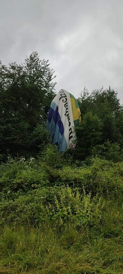 Wypadek balonu lotniczego pod Szczawnicą