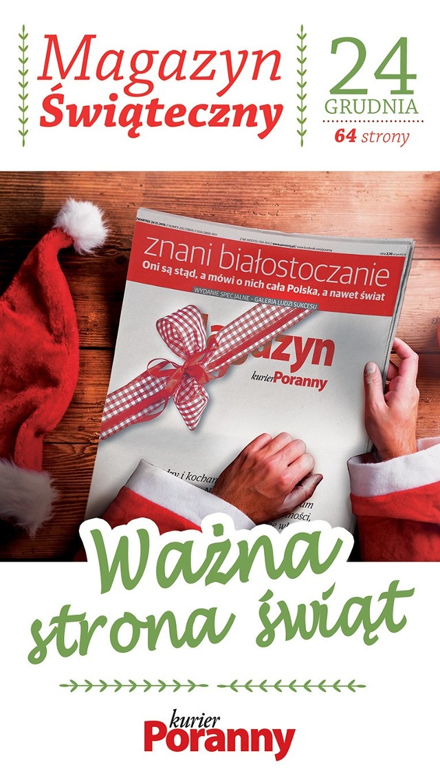 Pochodzą z Białegostoku, a mówi o nich cała Polska, nawet świat. Poznaj historię ponad 30 białostoczan, którzy osiągnęli sukces. "Znani białostoczanie" w czwartek z Kurierem Porannym.