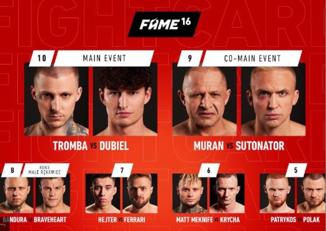 Fame MMA na żywo. Gdzie obejrzeć galę Fame MMA 16 w Internecie transmisję (PPV, LIVE STREAM, Fame MMA NA ŻYWO)