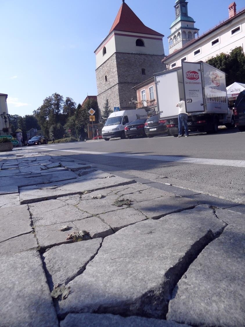 Rynek w Żywcu przebudowa, zdjęcia, wizualizacje