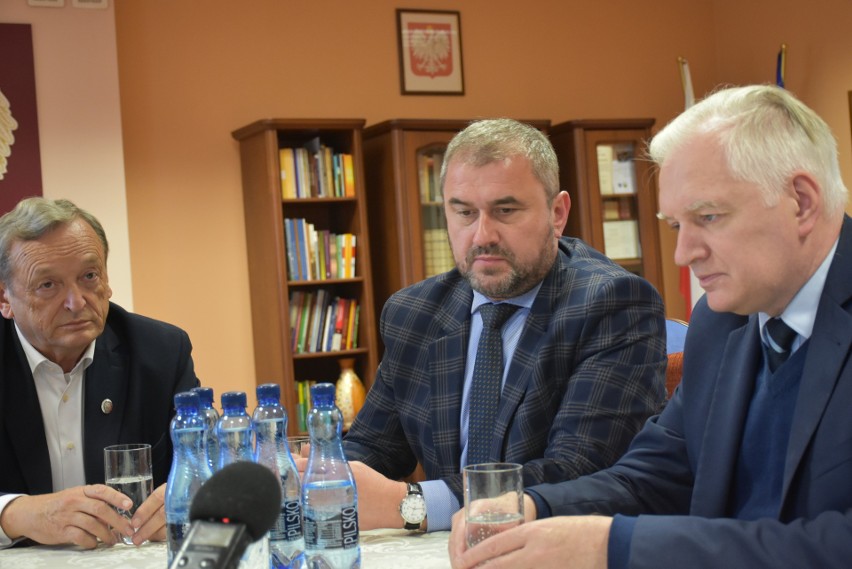 Jarosław Gowin z wizytą w Chełmie. Dyskutowano o przyszłorocznych wyborach i bezpieczeństwie energetycznym