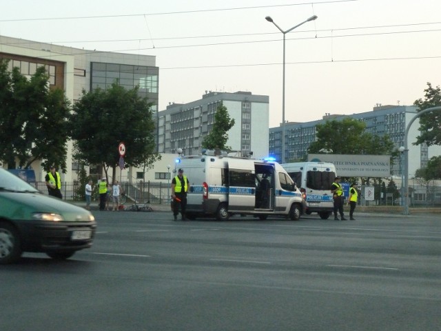 Wypadek na skrzyżowaniu ulic Jana Pawła II, Berdychowo i Baraniaka
