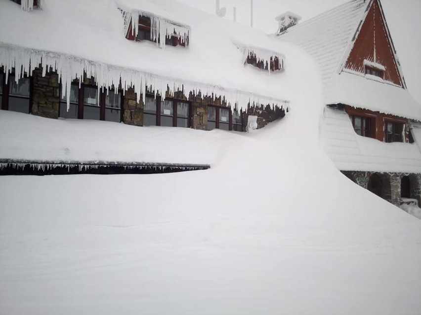 Gorce. Turbacz zasypany śniegiem. Jest pięknie [ZDJĘCIA]