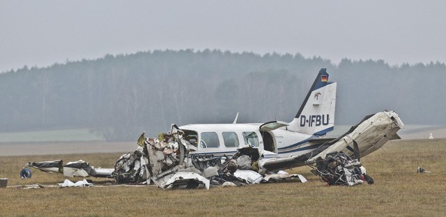 Do wypadku awionetki doszło na lotnisku w Przylepie. Pilot zginął na miejscu.