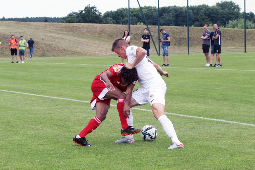 Zagłębie Lubin - Miedź Legnica 1:1. Remis w sparingu dolnośląskich drużyn (WIDEO)