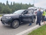 "Orły" ze stolicy z policjantami z Sieradza w akcji! Skradzione auto zatrzymane FOTO