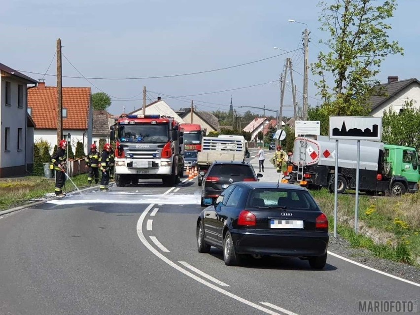 Interwencja strażaków w Kup.