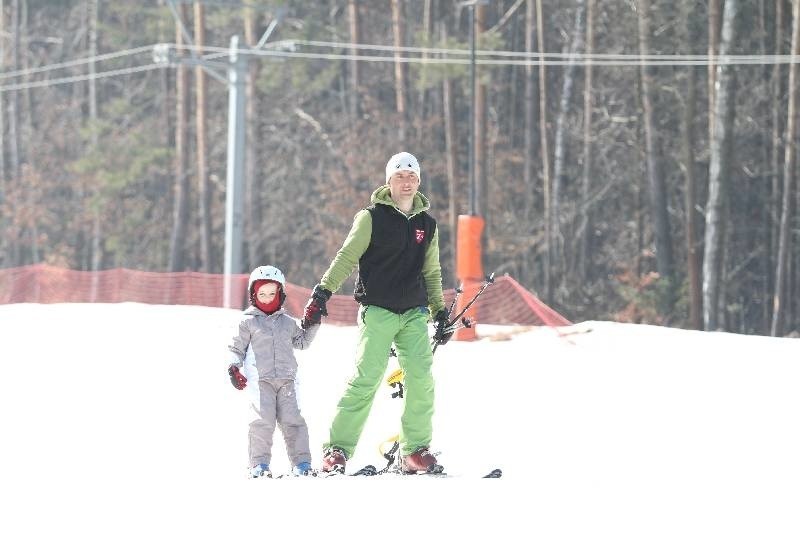 Wiosenne szusowanie na Stadionie