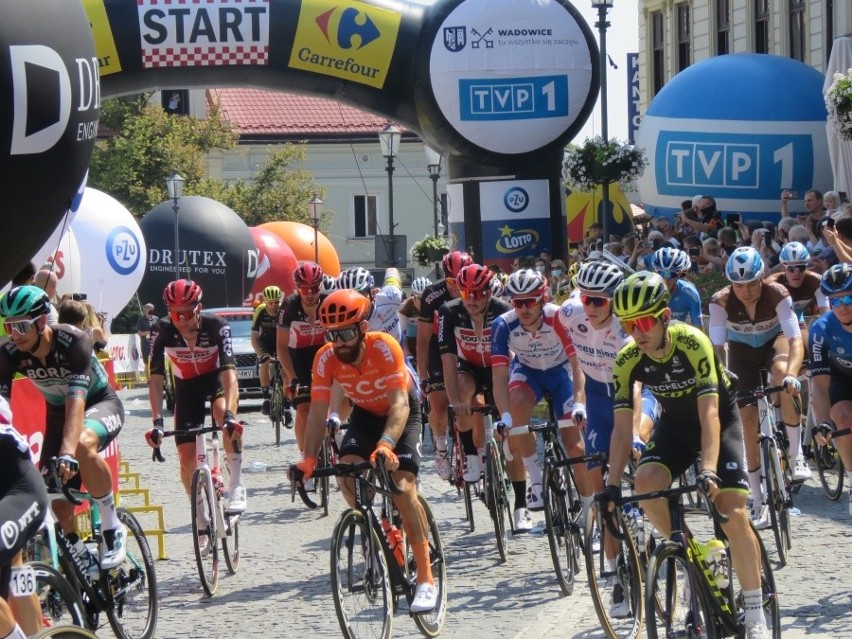 Trzeci etap Tour de Pologne. Start w Wadowicach