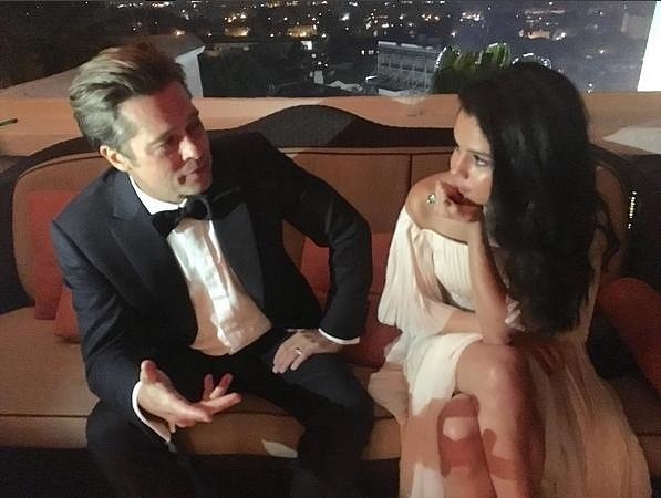 Brad Pitt i Selena Gomez

Instagram