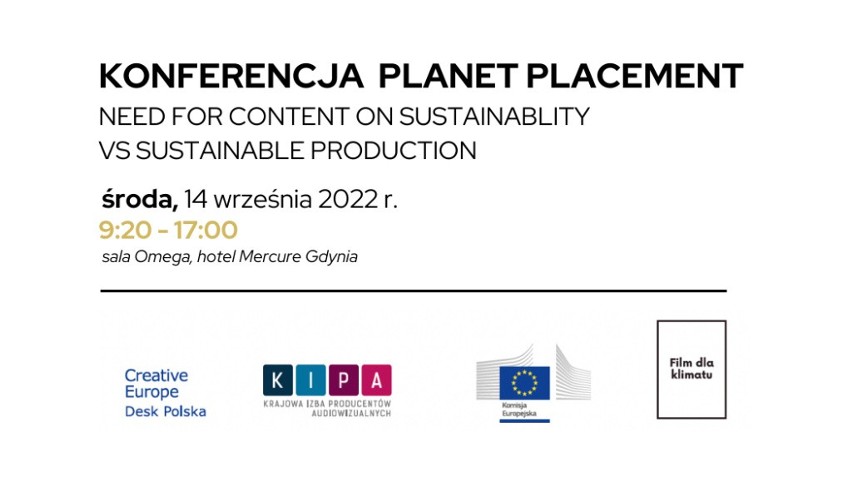 KONFERENCJA PLANET PLACEMENT. NEED FOR CONTENT ON...