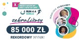 Kolejny rekord ustanowiony! 85 tysięcy złotych! Tyle podczas tegorocznego Run4aSmile udało zebrać się dla podopiecznych Stowarzyszenia Surs