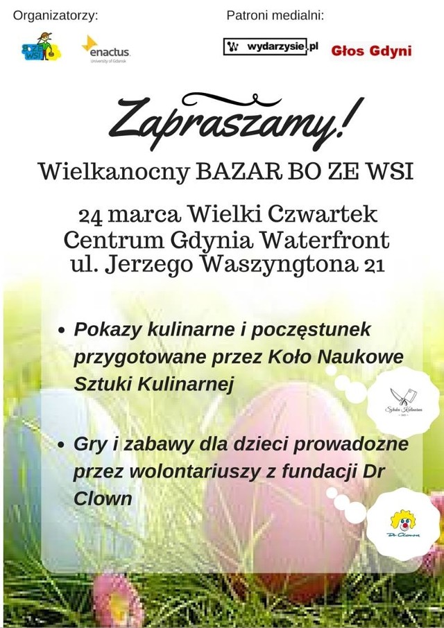 Wielkanocna edycja bazaru Bo Ze Wsi już 24 marca w Gdyni
