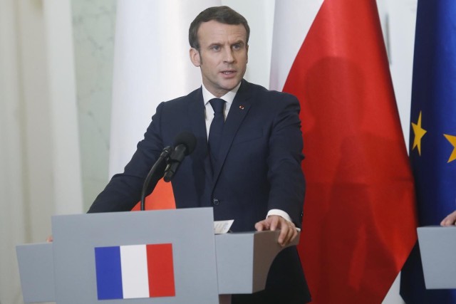 Emmanuel Macron chce zadzwonić do Putina m.in. w sprawie ataków dronów i bezpieczeństwa elektrowni atomowych