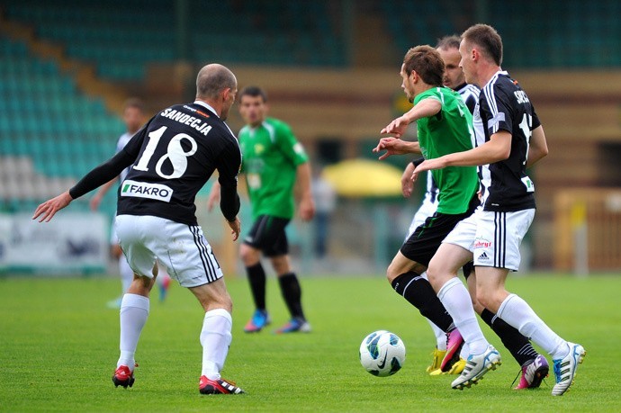 Piłka nożna: GKS Bogdanka zremisował z Sandecją Nowy Sącz 2:2 (ZDJĘCIA)