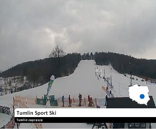 W Tumlinie utrzymują się bardzo dobre warunki dla narciarzy.