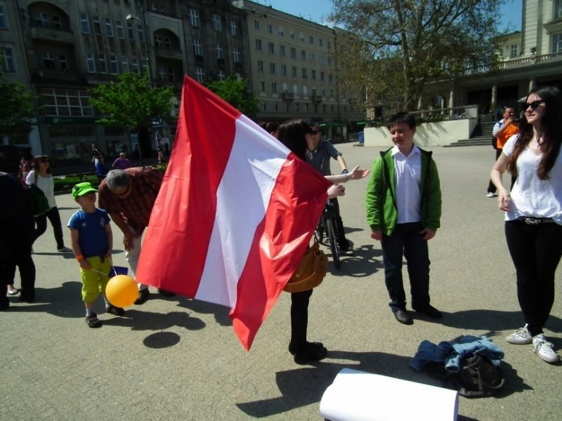 Na poznańskim Placu Wolności w środę odbywa się europejski...