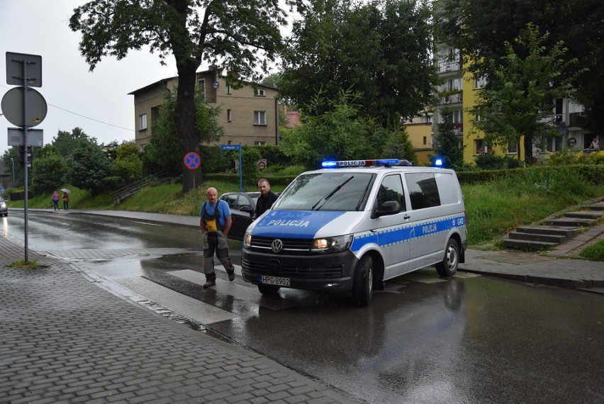 Oświęcim. Ściana kamienicy zawaliła się na 60-letniego mężczyznę. Zmarł na miejscu