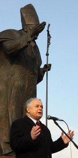 Lech Kaczyński w Dębicy: nie zostawię was samych