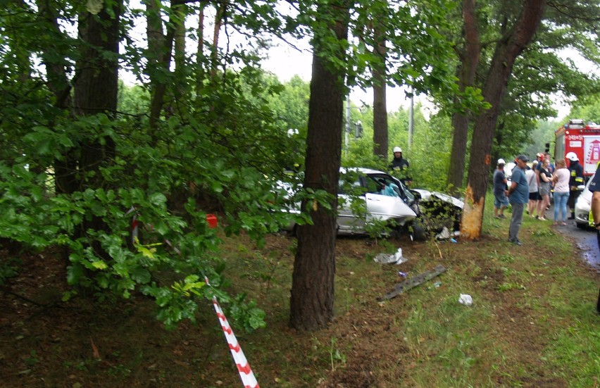 Wypadek w Łęgu Przedmiejskim, 20.06.2020